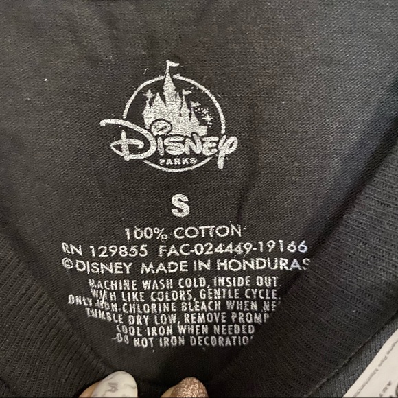 NWT Disney Parks Mickey Mouse Love Flag T- Shirt Sz S - Picture 7 of 8